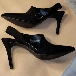 Designer Heels Womans Unique Bootie Pumps Size 7